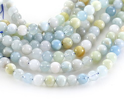 Aquamarine (multi) Round 6mm