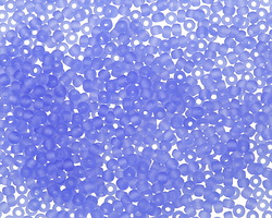 Matte Light Sapphire Round 11/0 Seed Bead