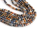 Pietersite Faceted Round 4mm