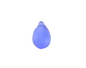 Light Sapphire Beach-Style Glass Teardrop Focal 14x10mm
