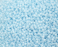 TOHO Opaque Lustered Pale Blue Round 11/0 Seed Bead