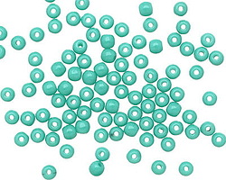 Czech Glass Turquoise Round 3mm