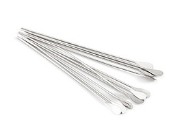 Silver (plated) Paddle Headpin 2", 21 gauge