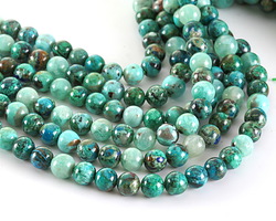 Chrysocolla Round 6mm