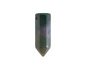 Fancy Jasper Faceted Point Pendant 10-11x30mm