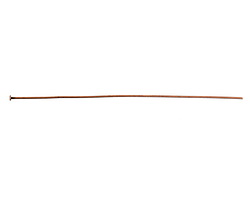 Antique Copper (plated) Head Pin 3", 24 gauge (100 pieces)