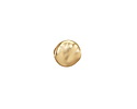 Satin Hamilton Gold (plated) Hammered Coin 10mm