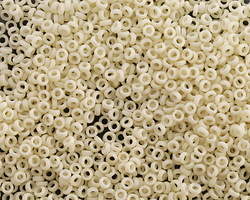 Miyuki Matte Opaque Cream Spacer Bead 2.2mm