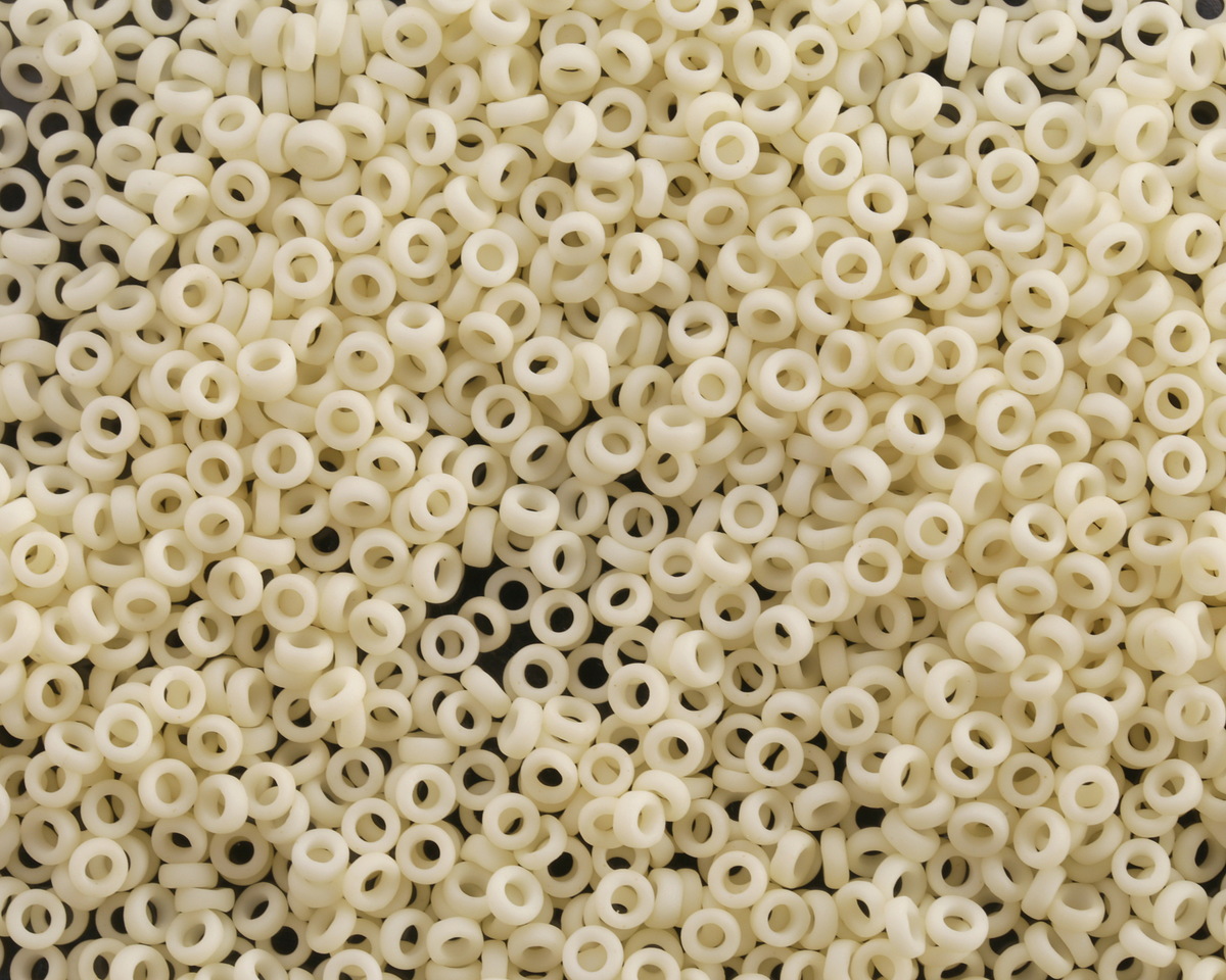 Miyuki Matte Opaque Cream Spacer Bead 2.2mm