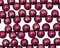 Berry Pink Dancing Button 6-6.5mm