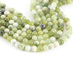 Natural Multi New Jade Round 6mm