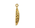 24K Gold (plated) Pea Pod Focal 5x26mm