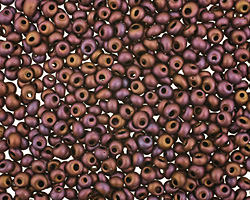 TOHO Matte Mauve Mocha Magatama 3mm Seed Bead