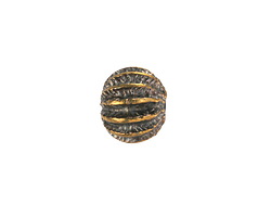 Mykonos Antique Brass (plated) Sea Urchin Round 12mm