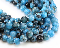 Blue Rutilated Quartz Round 12mm