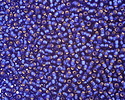 TOHO Dark Sapphire (with Frosted Silver Lining) Round 11/0 Seed Bead