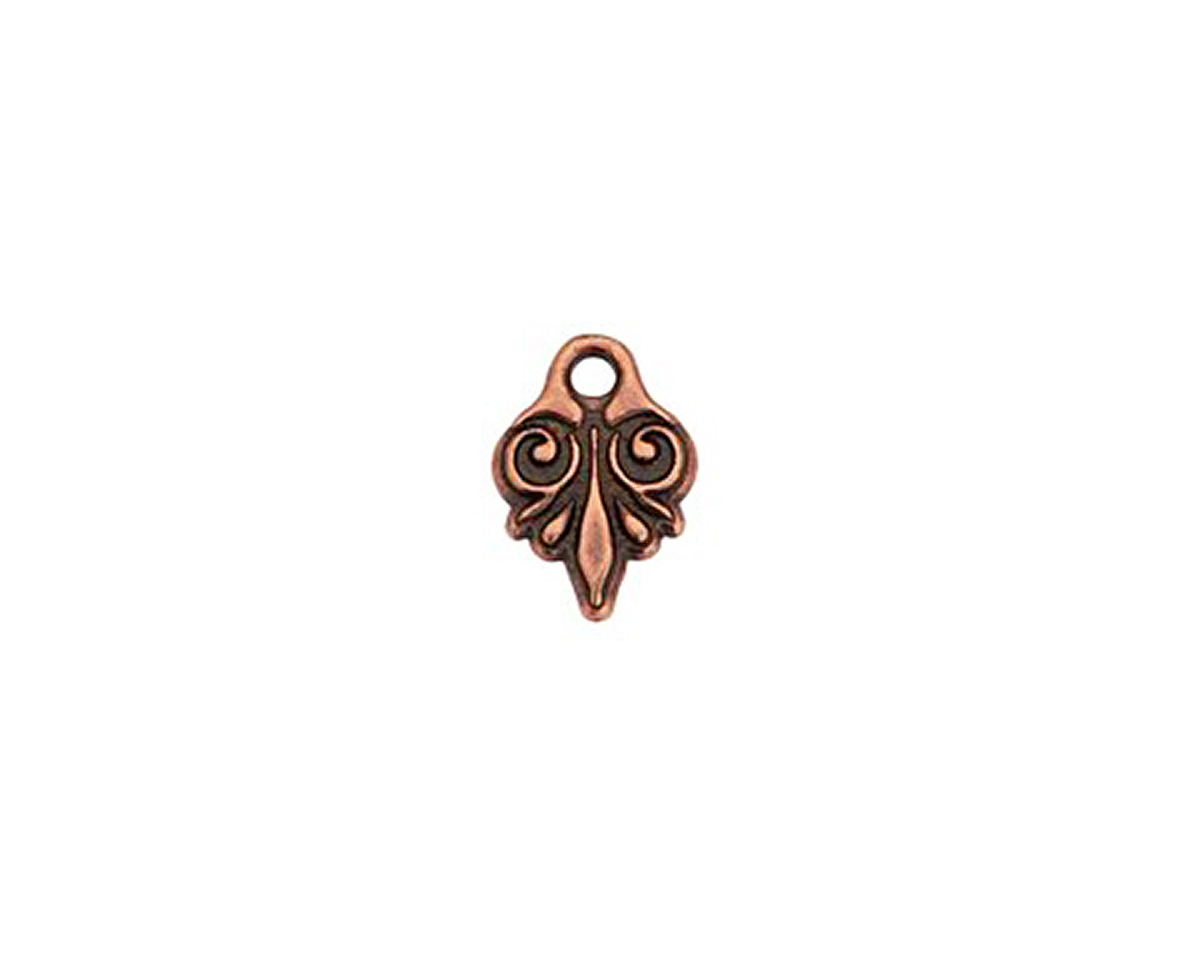 TierraCast Antique Copper (plated) Vignette Charm 8x12mm