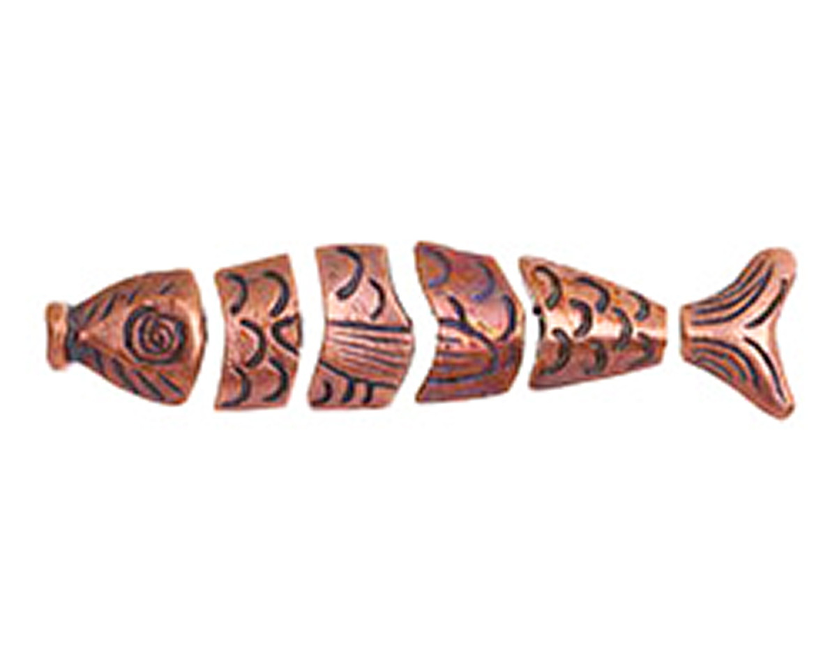 Mykonos Antique Copper (plated) Worry Fish 80mm