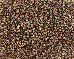 Miyuki Delica Matte Metallic Khaki Iris (DB0380) 11/0 Seed Bead