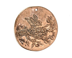 Green Girl Bronze Fledgling Coin 26-28mm