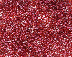 Miyuki Delica Garnet Gold Luster (DB0105) 11/0 Seed Bead - 100 gram Package