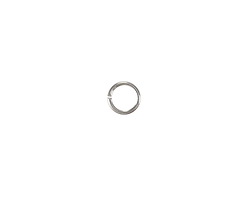 Silver (plated) Jump Ring 6mm, 20 gauge