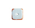 Mykonos Pueblo Ceramic Arctic Blue Organic Washer 3-4x13-15mm