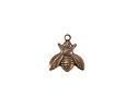 Vintaj Natural Brass Bumble Bee 13x12mm