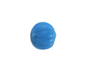 African Glass (Tanzania) Blue Turquoise Melon 14x15mm