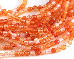 Carnelian (natural) Round 2mm