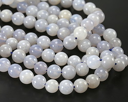 Blue Rose Quartz Round 8mm