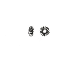 Greek Pewter Lined Spacer 6mm