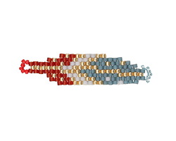 Pheasant Hand Woven Feather 45x10mm