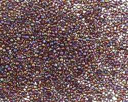 TOHO Transparent Rainbow Amethyst Round 15/0 Seed Bead