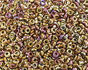 Miyuki Metallic Purple Gold Iris Spacer Bead 3mm
