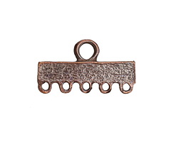 Mykonos Antique Copper (plated) 1-5 Link 14x25mm
