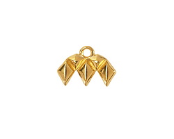 Cymbal Kalamos III 24K Gold (plated) Ending for GemDuo 10x15mm