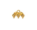 Cymbal Kalamos III 24K Gold (plated) Ending for GemDuo 10x15mm