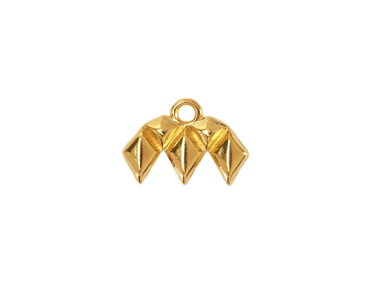 Cymbal Kalamos III 24K Gold (plated) Ending for GemDuo 10x15mm