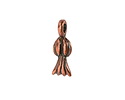 Mykonos Antique Copper (plated) Squash Blossom Drop Charm 8x21mm