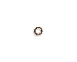 Vintaj Natural Brass Rib Cable Jump Ring 5.3mm