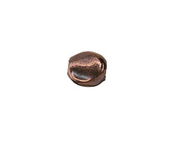 Mykonos Antique Copper (plated) Hammered Spacer Bead 11mm