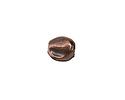 Greek Bronze (plated) Hammered Spacer Bead 11mm