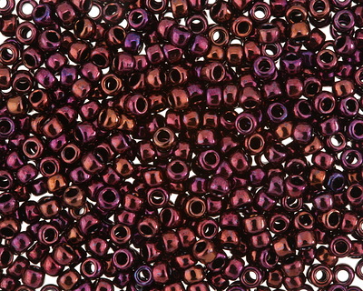 TOHO Higher Metallic Amethyst Round 8/0 Seed Bead
