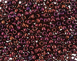 TOHO Higher Metallic Amethyst Round 8/0 Seed Bead