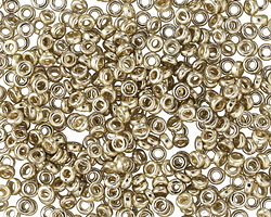 Miyuki Duracoat Galvanized Silver Spacer Bead 3mm
