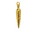 24K Gold (plated) Carrot Focal 6x30mm
