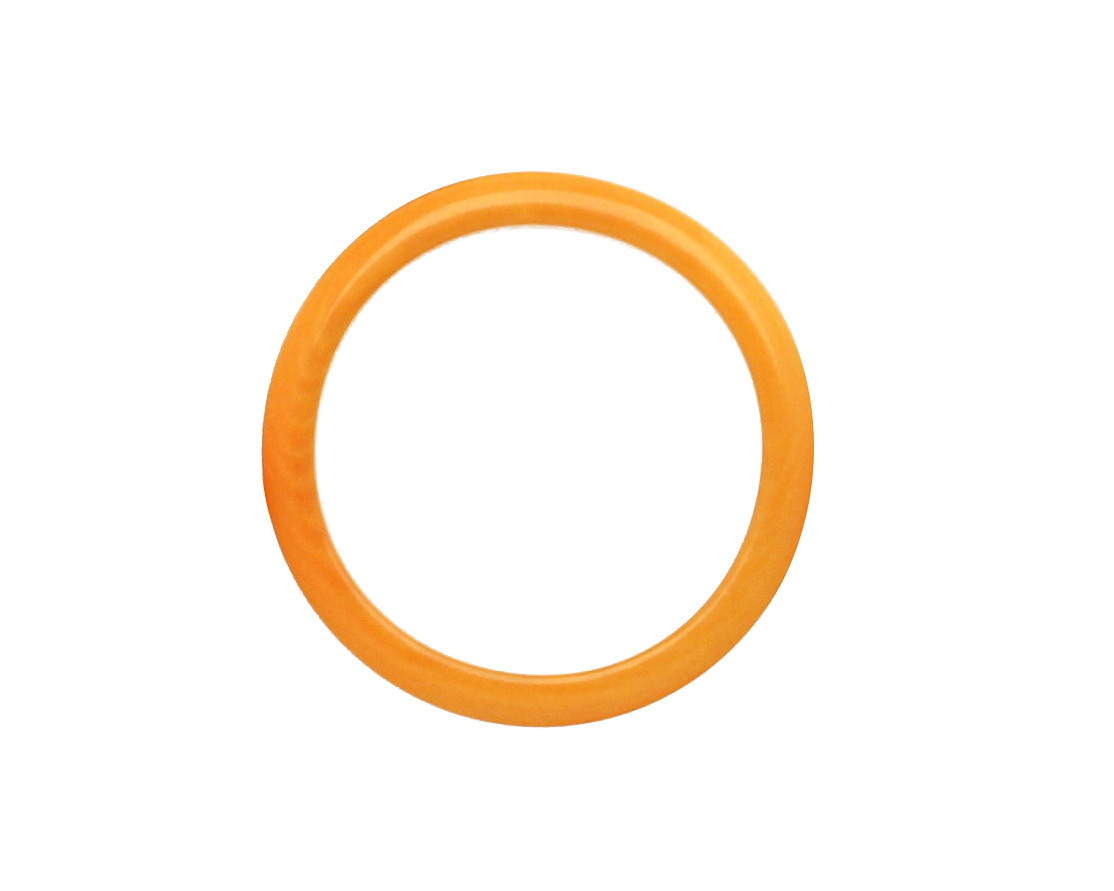 Tagua Nut Gold Ring 22mm