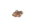 Green Girl Bronze Tiny Bunny Charm 15x10mm