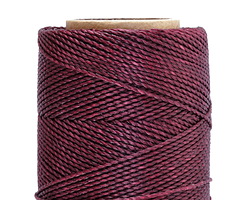 Linhasita Merlot (632) Waxed Polyester Cord PE-4 1mm